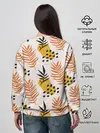 Женский свитшот / Абстрактные ветви - узор