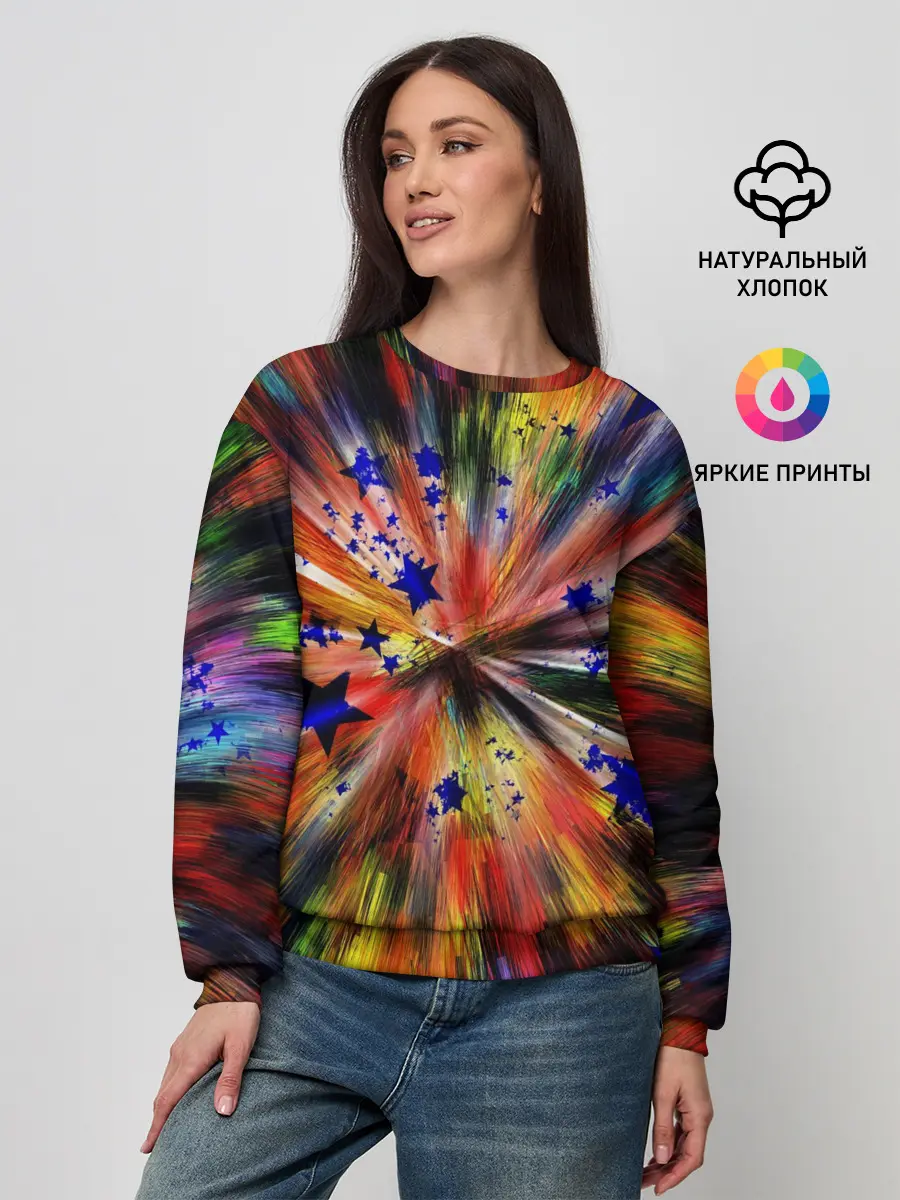 Женский свитшот / Звездный путь