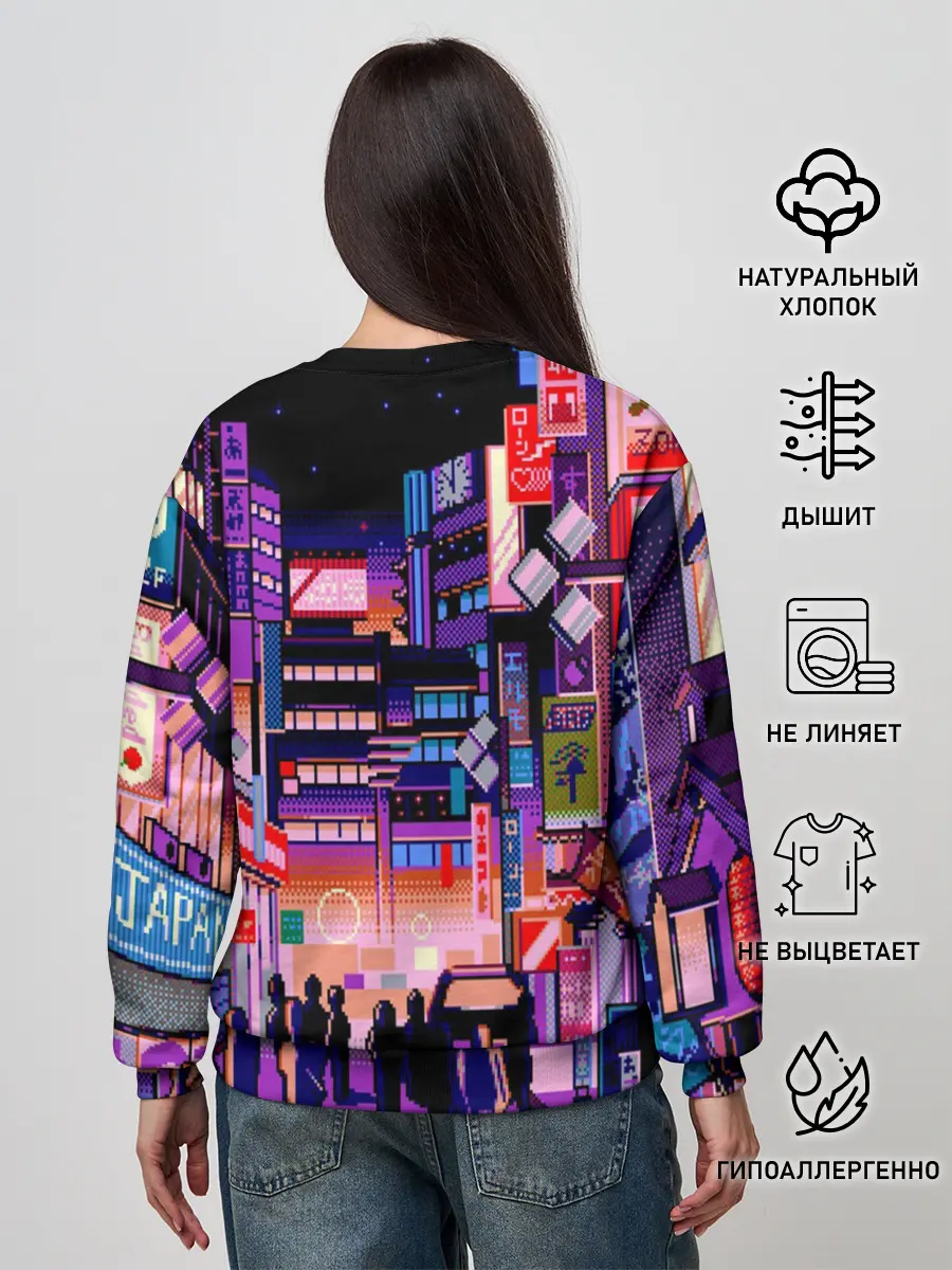 Женский свитшот / Переулок Токио