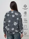 Женский свитшот / Звезды, планеты и созвездия