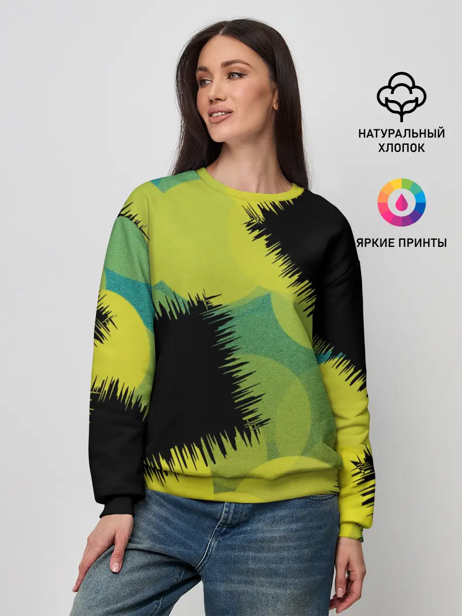 Женский свитшот / Черные дыры