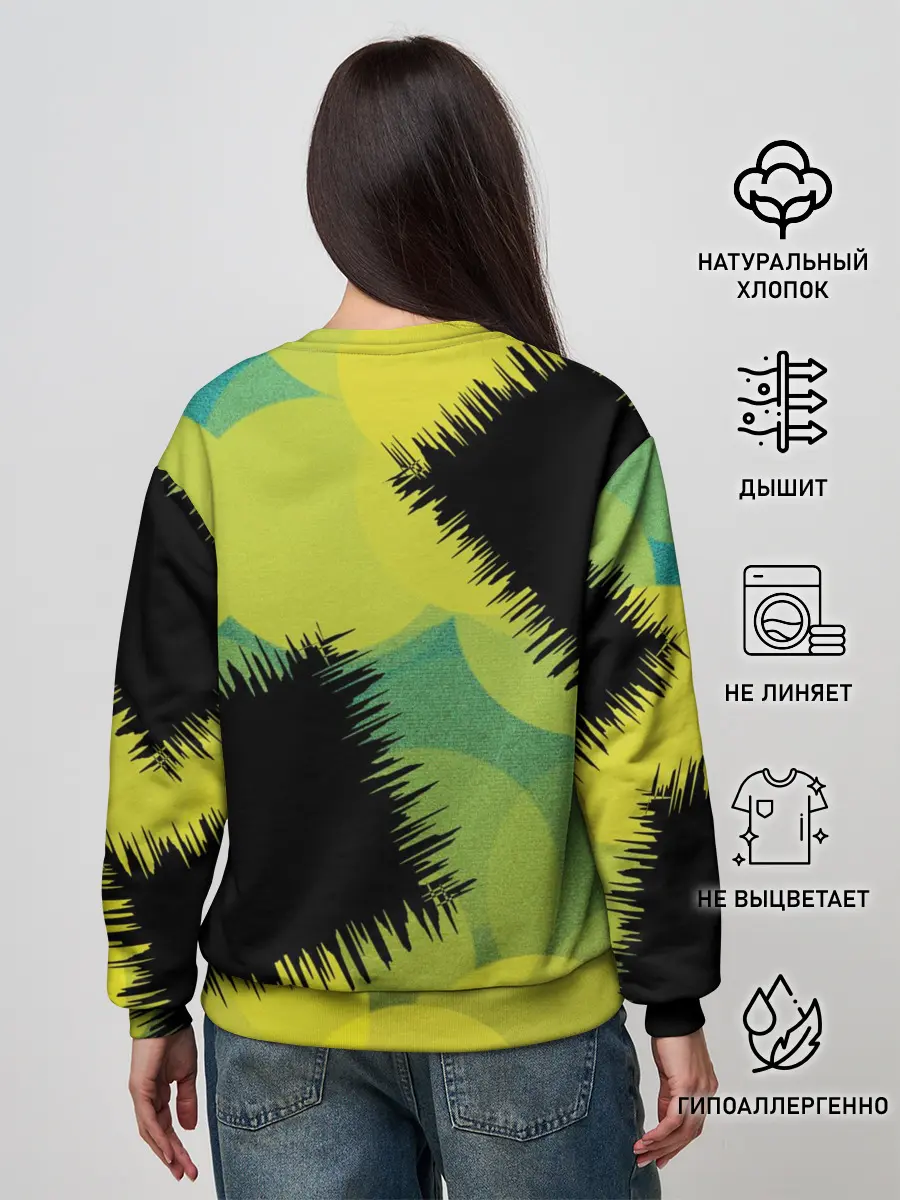 Женский свитшот / Черные дыры