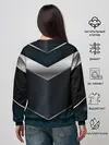 Женский свитшот / 3D dark metal