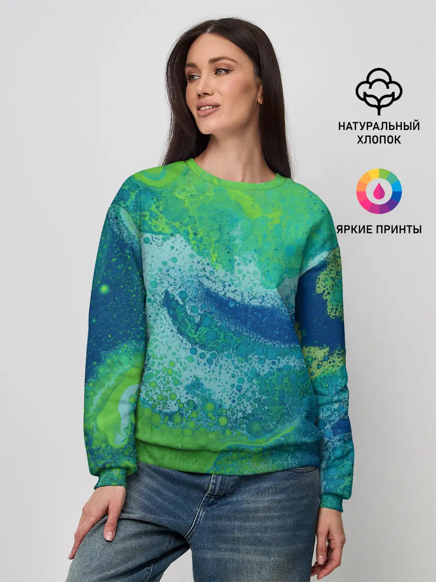 Женский свитшот / Художественная Тина