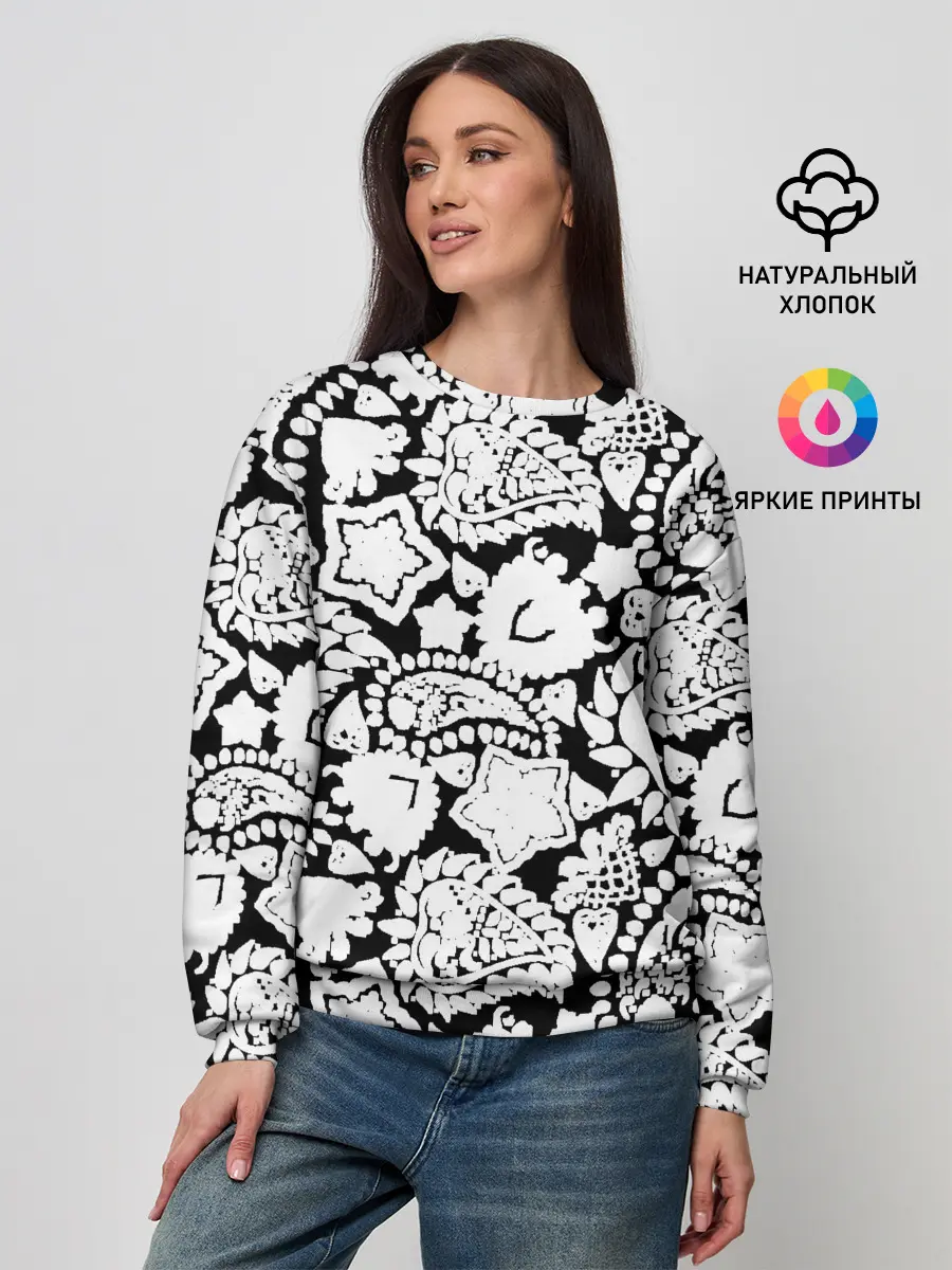 Женский свитшот / Фракталы