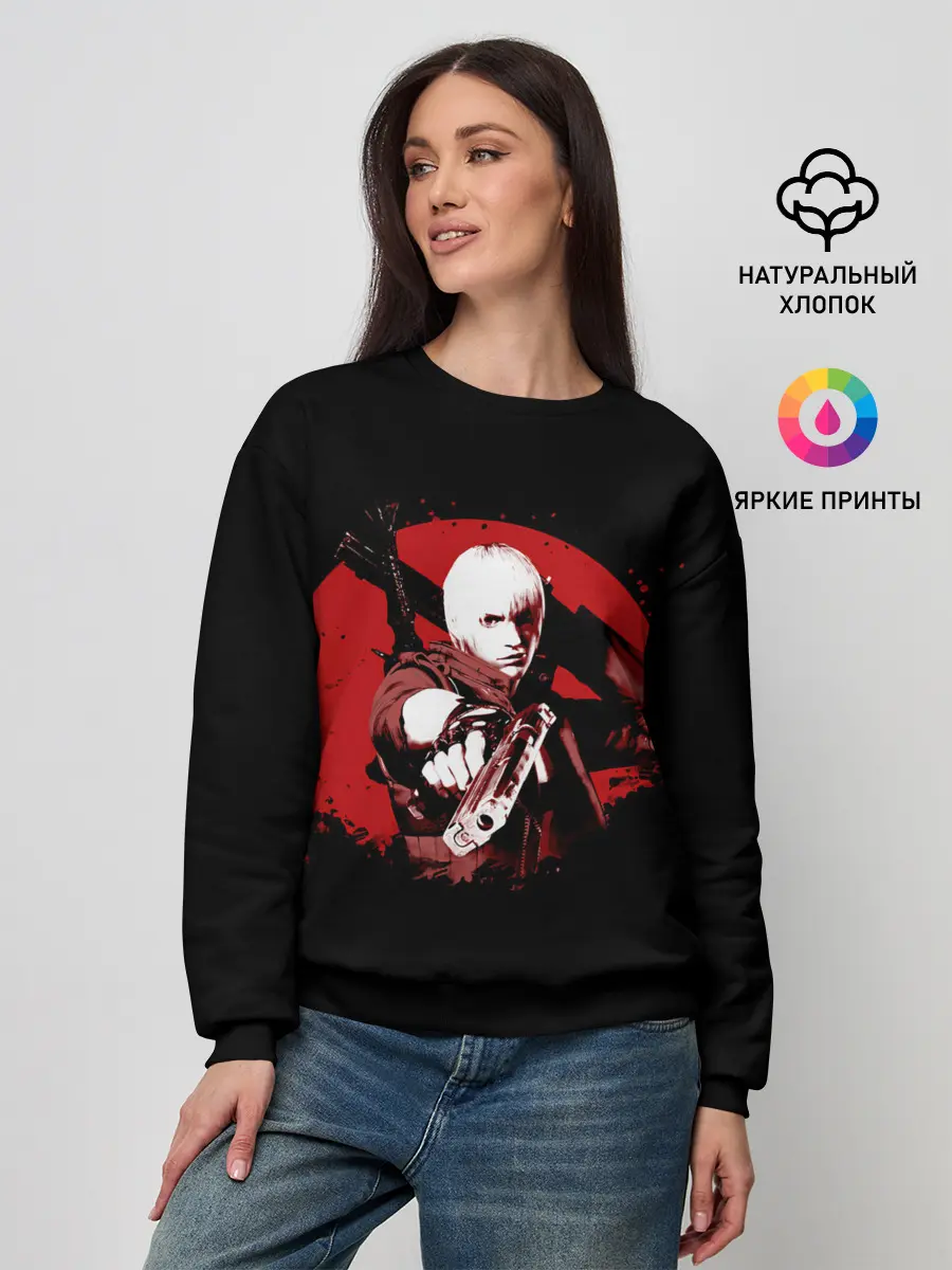Женский свитшот / Кровавый Данте