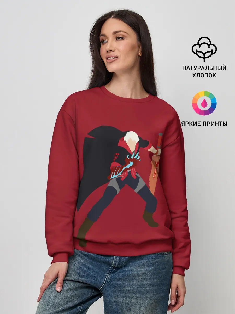 Женский свитшот / Nero | DMC