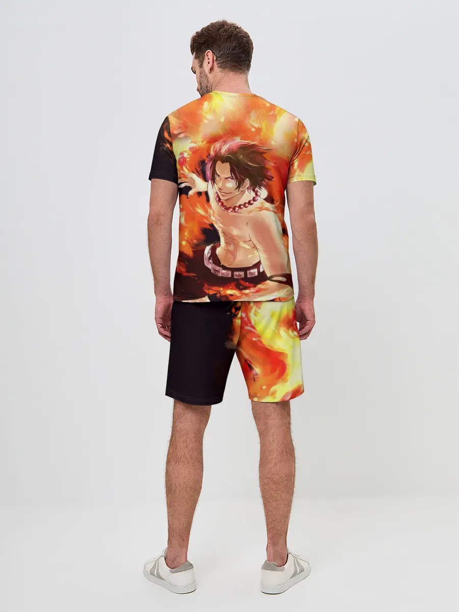Мужской костюм с шортами / ONE PIECE ASCE HERO