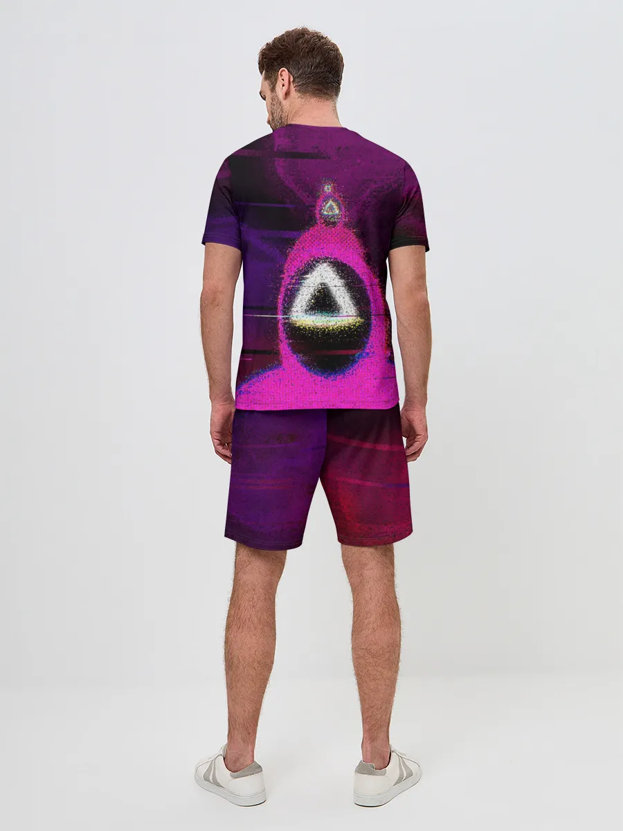 Мужской костюм с шортами / Squid game glitch