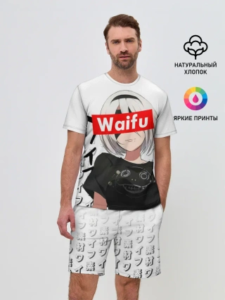 Мужской костюм с шортами / Waifu - 2B Nier