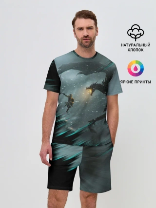 Мужской костюм с шортами / TES FUS RO DAH | DRAGON