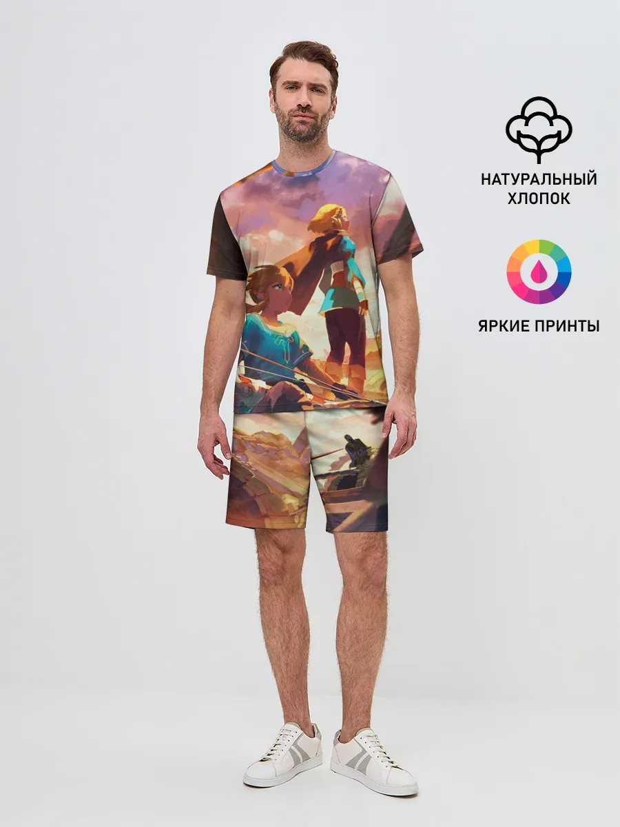 Мужской костюм с шортами / Legend of Zelda | Легенда о Зельде