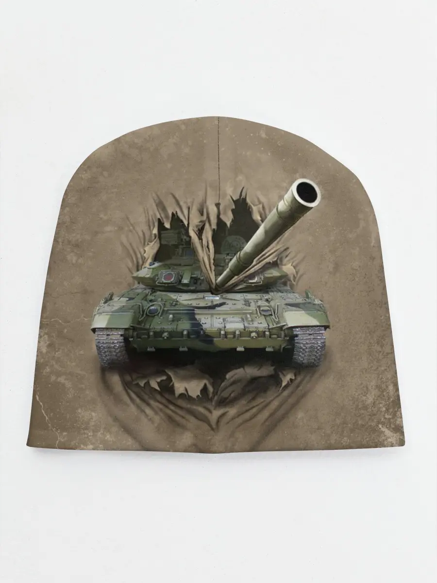 Детская шапка / Танк