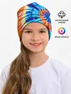 Детская шапка / Tie dye