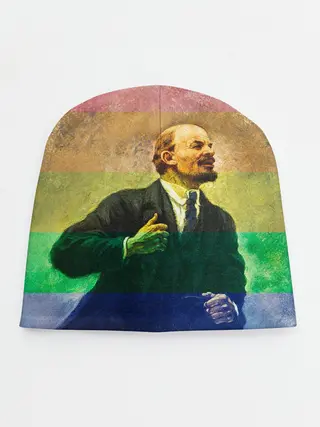 Детская шапка / Радужный Ленин