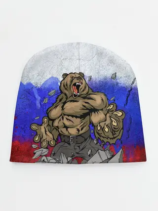 Детская шапка / Медведь
