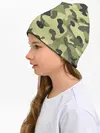 Детская шапка / Камуфляж Хаки
