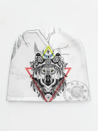 Детская шапка / Волк