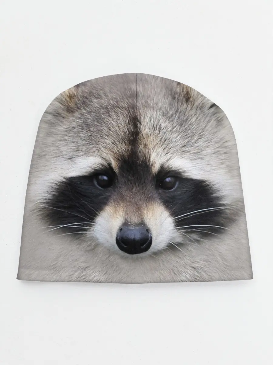 Детская шапка / Енот