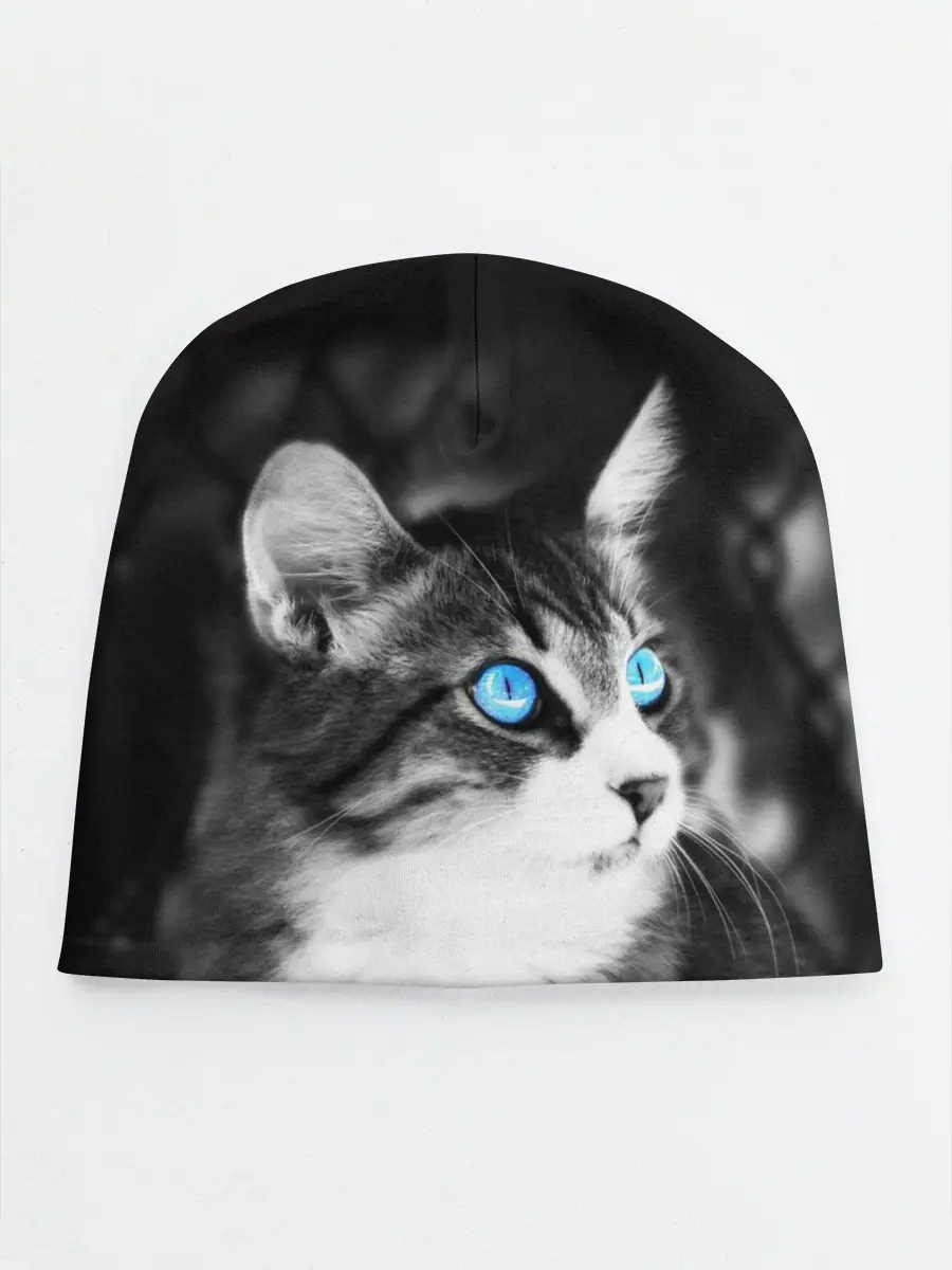 Детская шапка / Кот