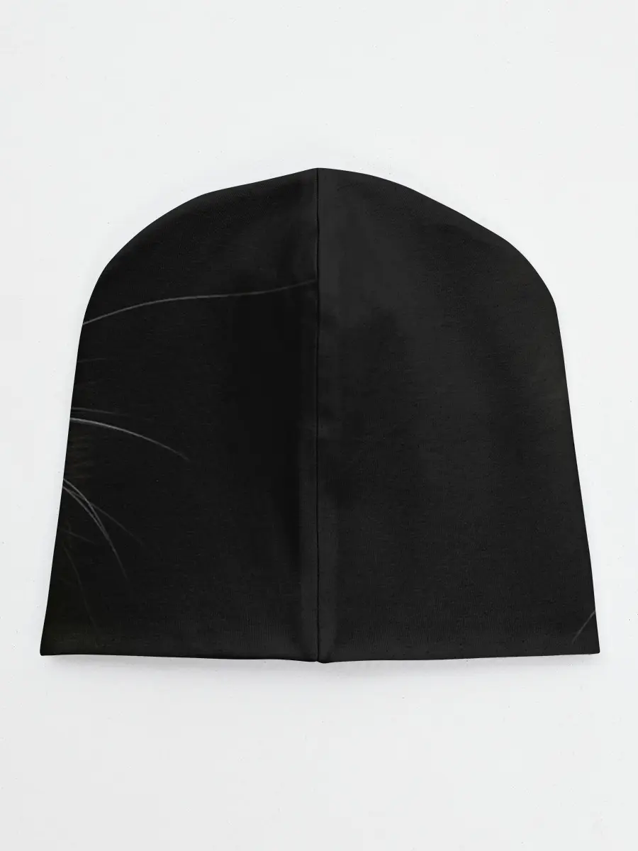 Детская шапка / Черный кот