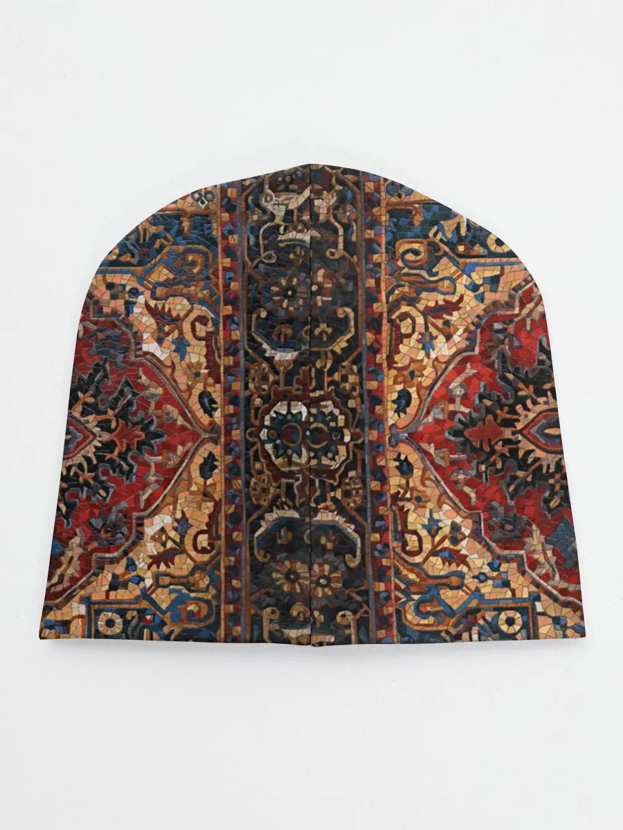 Детская шапка / Красивый ковер