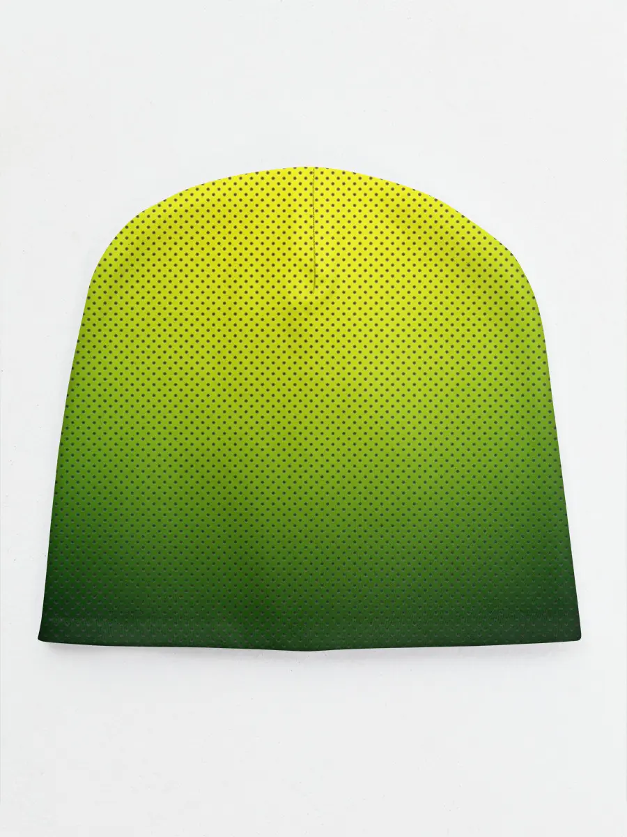 Детская шапка / Зелёная текстура