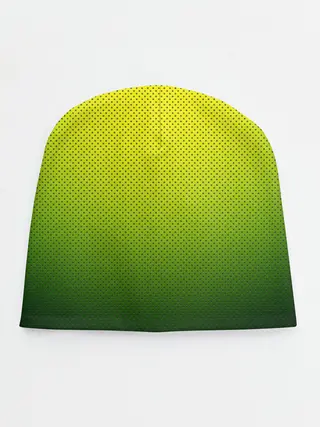Детская шапка / Зелёная текстура
