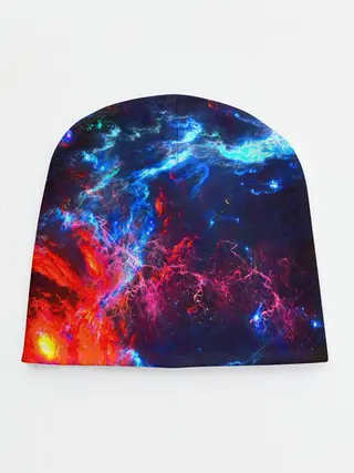 Детская шапка / Космос