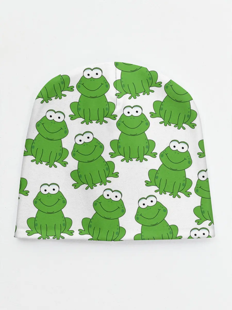 Детская шапка / Лягушки