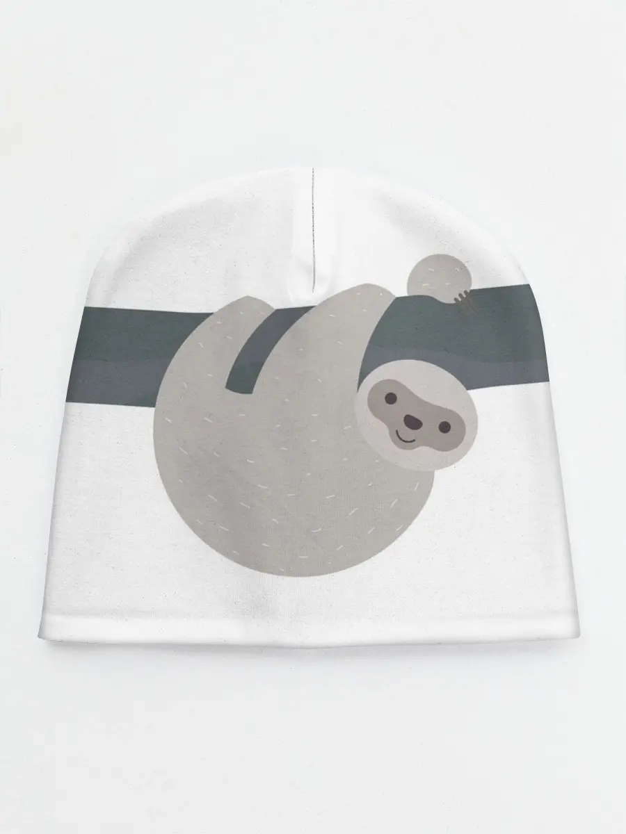 Детская шапка / Веселый ленивец