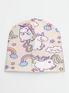 Детская шапка / Радужные Единорожки