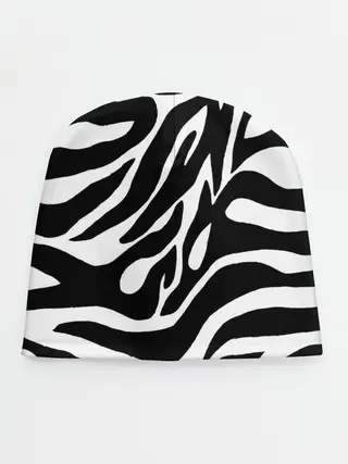 Детская шапка / Зебра
