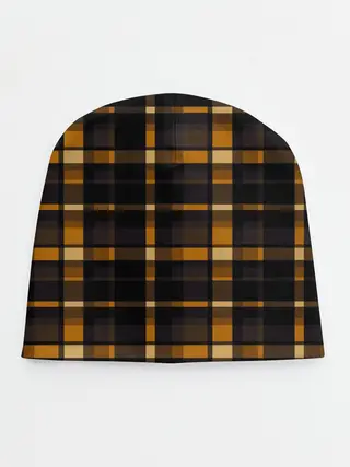 Детская шапка / В клетку