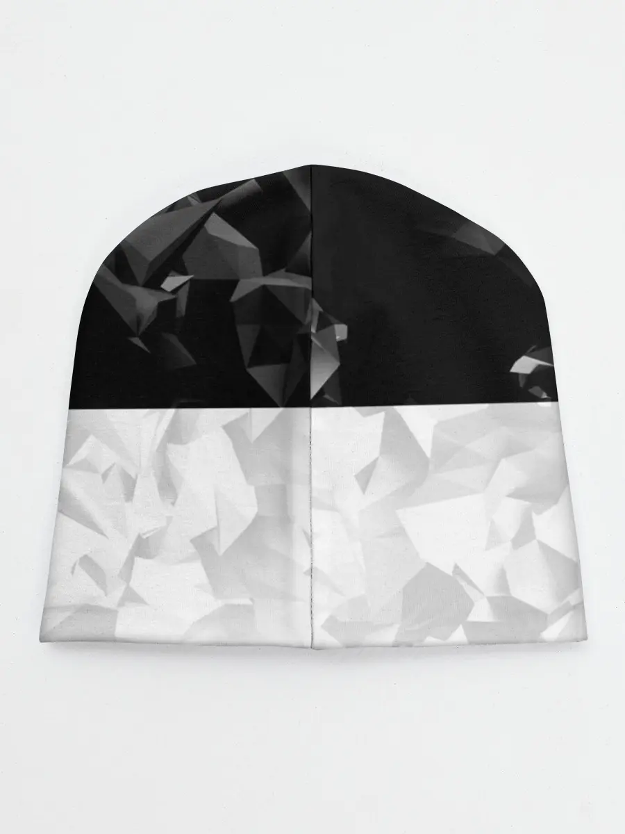 Детская шапка / CS GO BLACK WHITE GEOMETRY