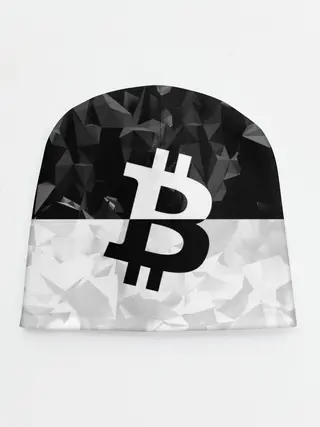 Детская шапка / BITCOIN Black Collection