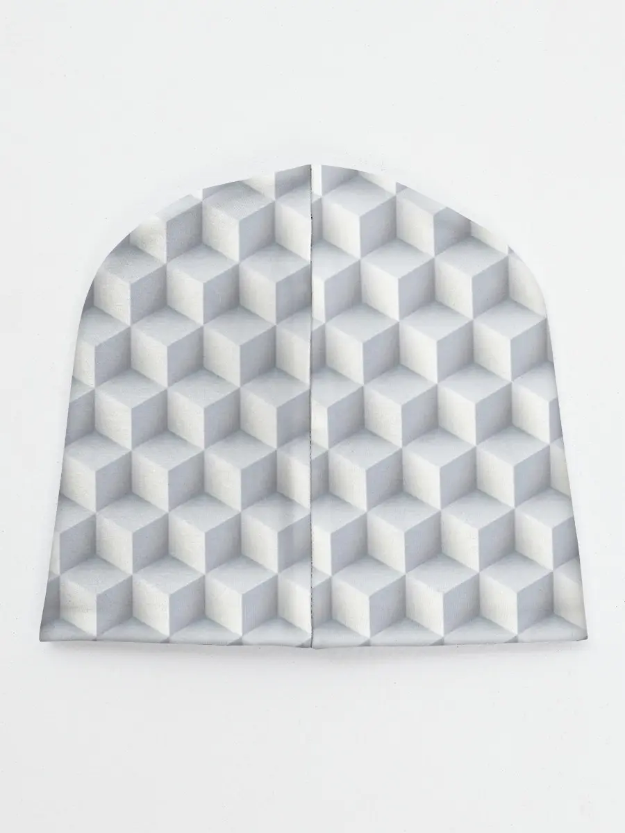 Детская шапка / 3D Кубы
