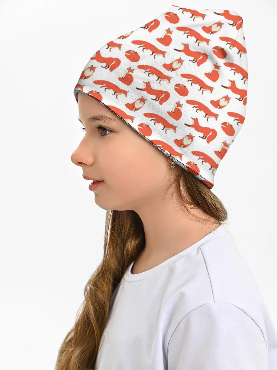 Детская шапка / Рыжий паттер