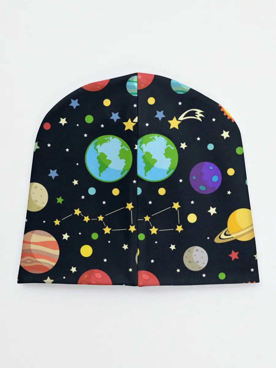 Детская шапка / Солнечная система