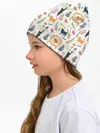 Детская шапка / О кошках и птичках