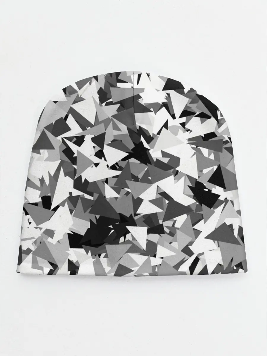 Детская шапка / Городской серый камуфляж