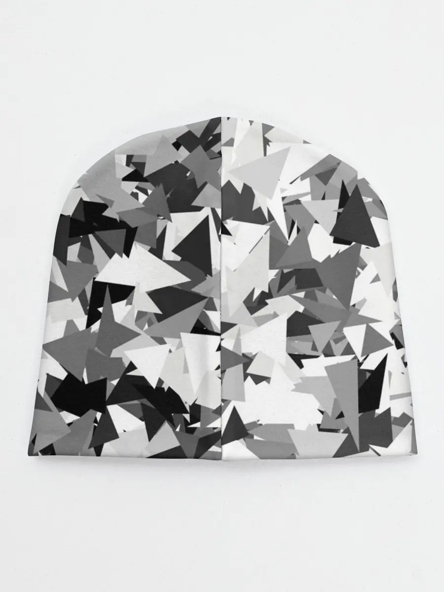 Детская шапка / Городской серый камуфляж