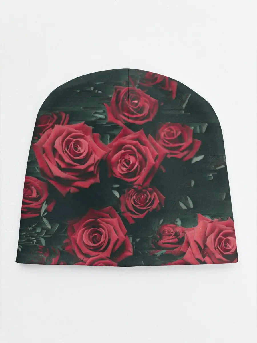 Детская шапка / Цветы Розы