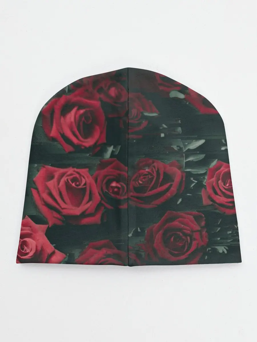 Детская шапка / Цветы Розы