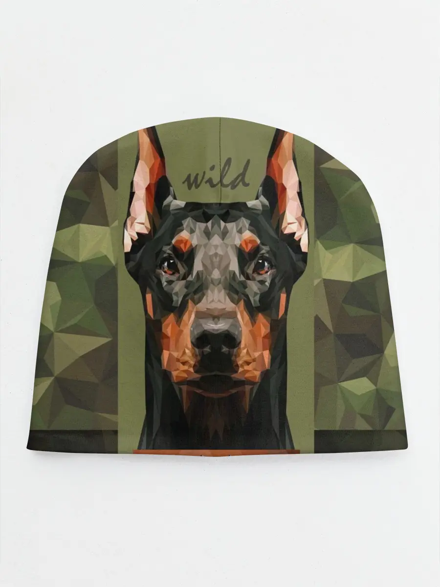 Детская шапка / Дикий доберман