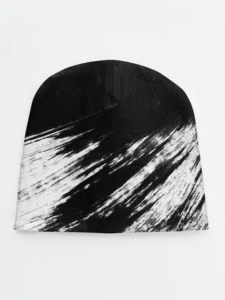 Детская шапка / abstraction black&white