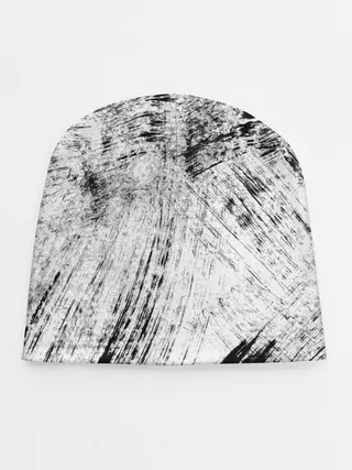 Детская шапка / Серые штрихи