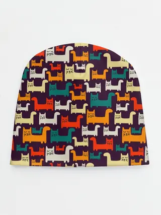 Детская шапка / Найди чёрного кота