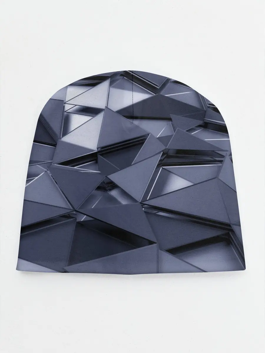 Детская шапка / Metalic geometry