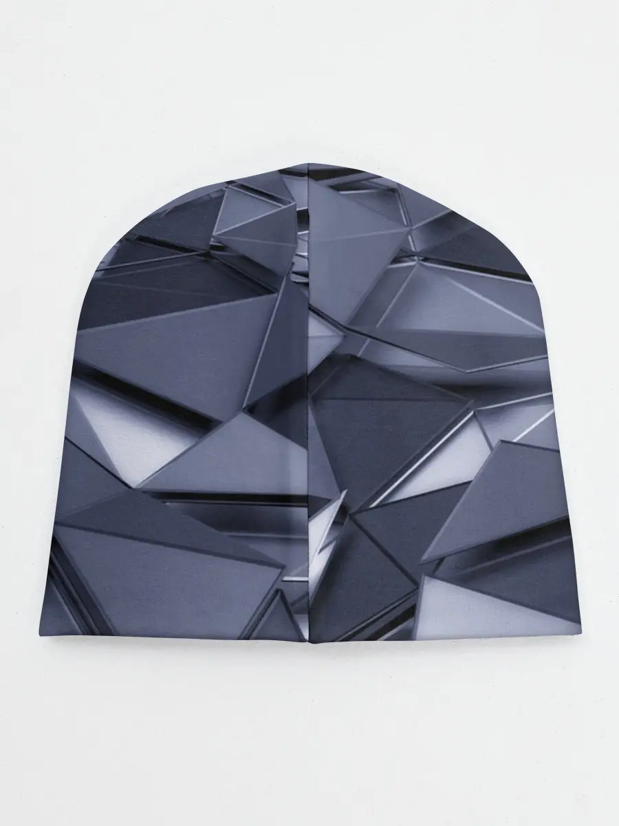 Детская шапка / Metalic geometry